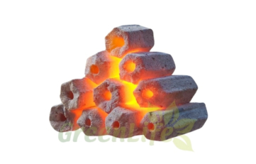 A Grade Hexagon Briquettes Sawdust Charcoal Medium Quality